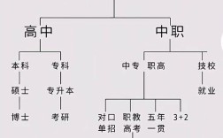 初中大专和高中大专的区别