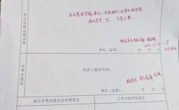 高中毕业自考毕业档案