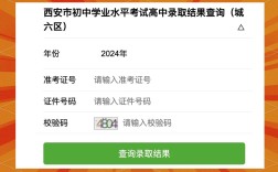 西安初中考录取结果怎么查？