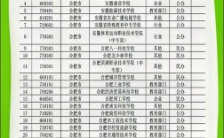 合肥哪些中专开设幼师专业？