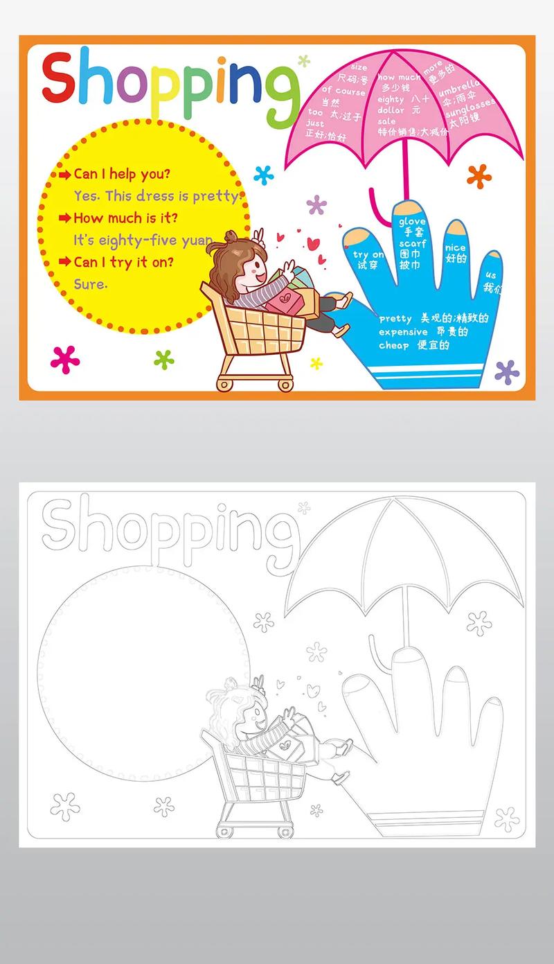 小学英语shopping语法教学，如何有效突破？-图3