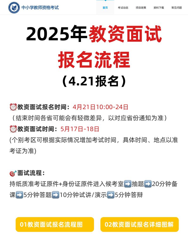 2025幼师面试报名时间何时公布?-图3 2025幼师面试报名时间何时公布?-图3