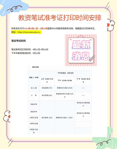 中小学教师资格考试准考证打印时间及入口?-图3 中小学教师资格考试准考证打印时间及入口?-图3
