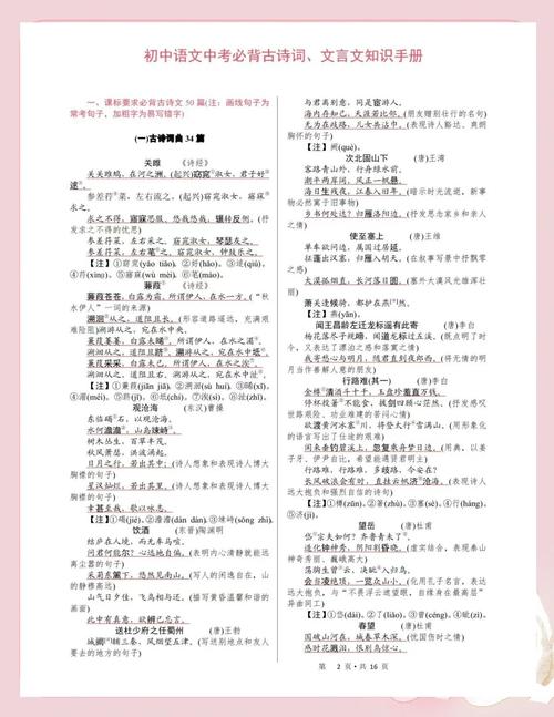 天津初中语文积累与运用如何高效备考?-图1 天津初中语文积累与运用如何高效备考?-图1