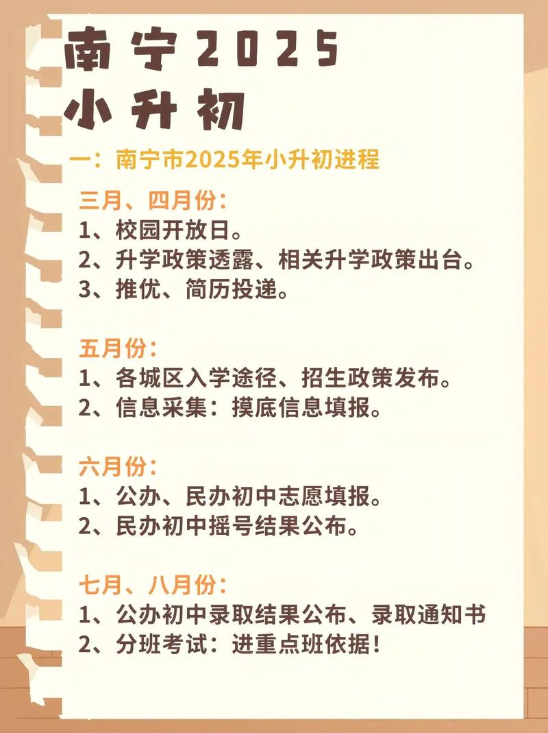 南宁初中小升初招生简章有哪些关键信息?-图1 南宁初中小升初招生简章有哪些关键信息?-图1