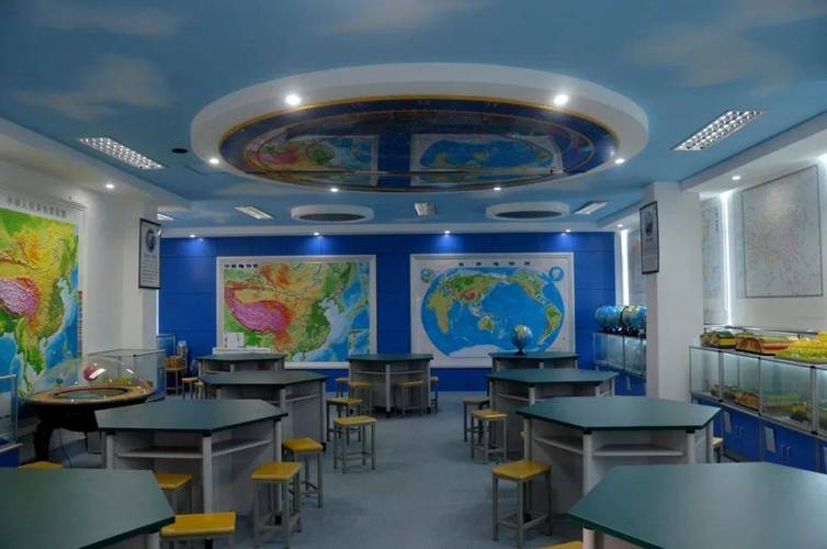 高中教室文化 地理教室-图2