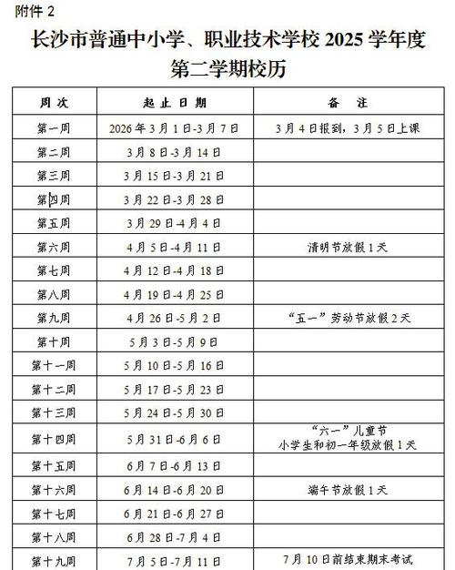 2025长沙小学暑假何时放?安排有何变化?-图1 2025长沙小学暑假何时放?安排有何变化?-图1
