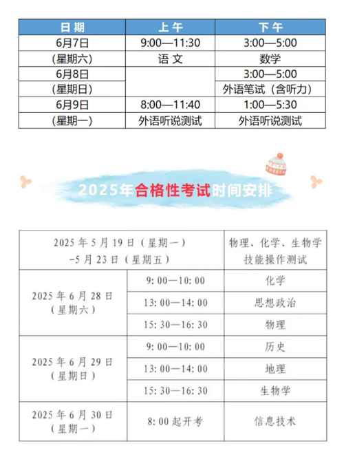 2025什么时候考高中-图2 2025什么时候考高中-图2