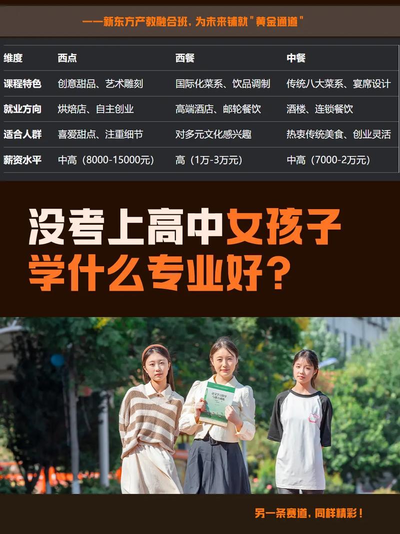 考不上高中，女孩的未来还有哪些路？-图2