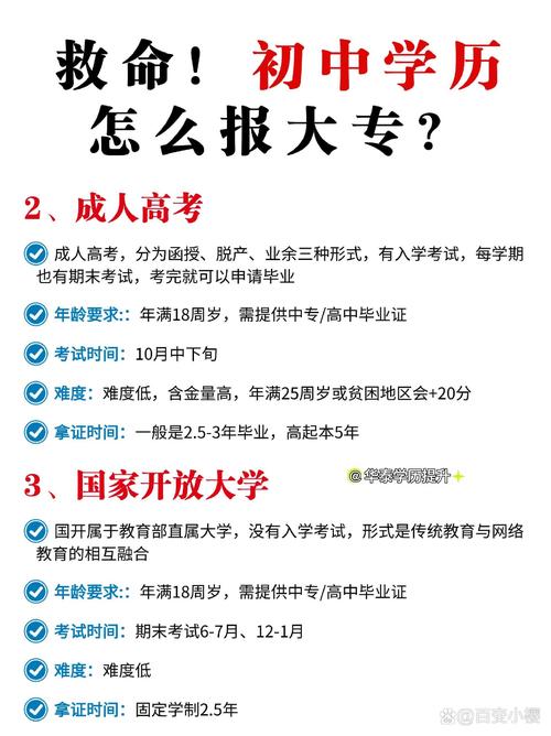 初中学历能自考吗?门槛高吗?-图2 初中学历能自考吗?门槛高吗?-图2