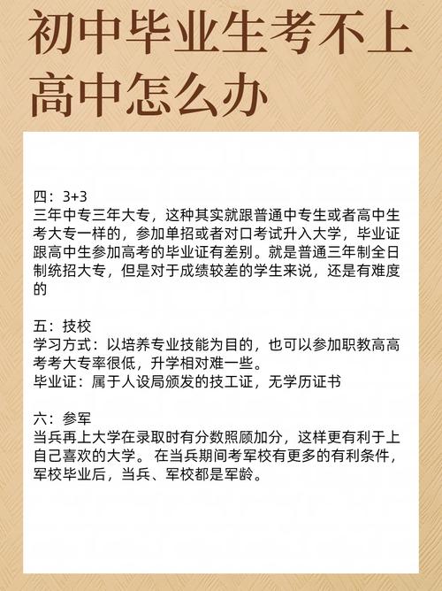 初中没毕业能上高中吗?-图1 初中没毕业能上高中吗?-图1