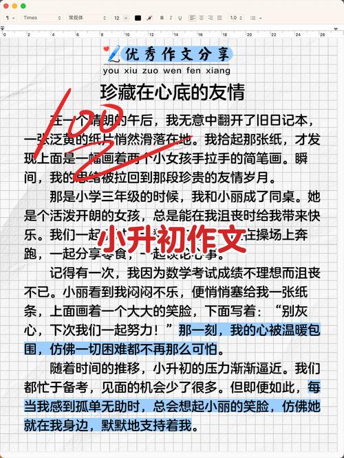 天津小升初语文范文怎么写?-图2 天津小升初语文范文怎么写?-图2