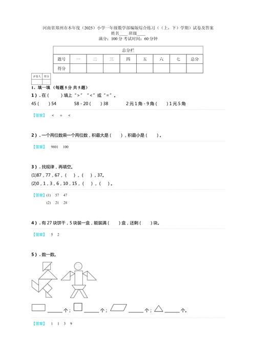 2025河南小学试题有何变化?-图1 2025河南小学试题有何变化?-图1