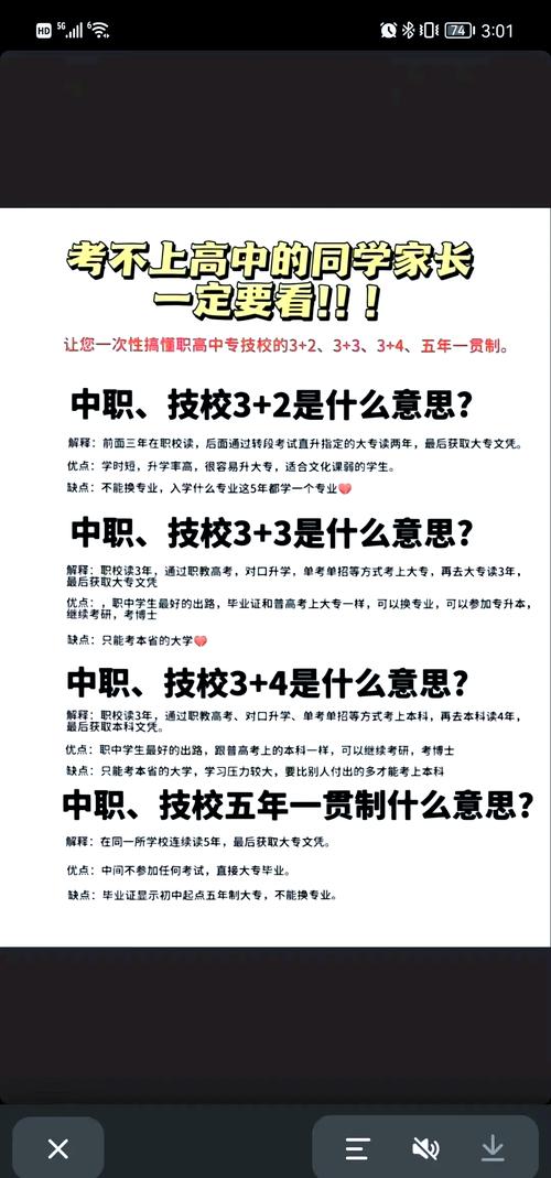 初中读大专与高中读大专有何不同?-图3 初中读大专与高中读大专有何不同?-图3