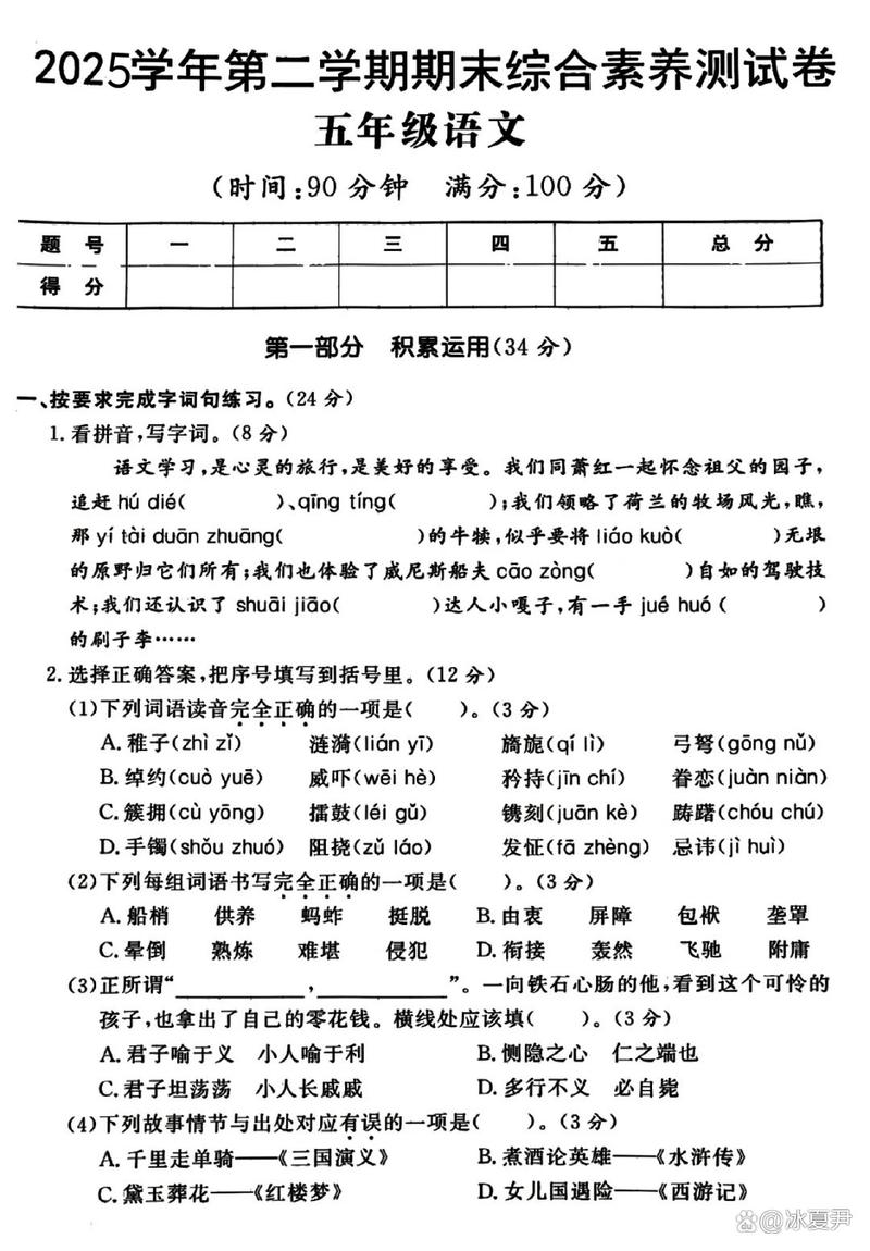 2025小学综合素质题考什么？-图1