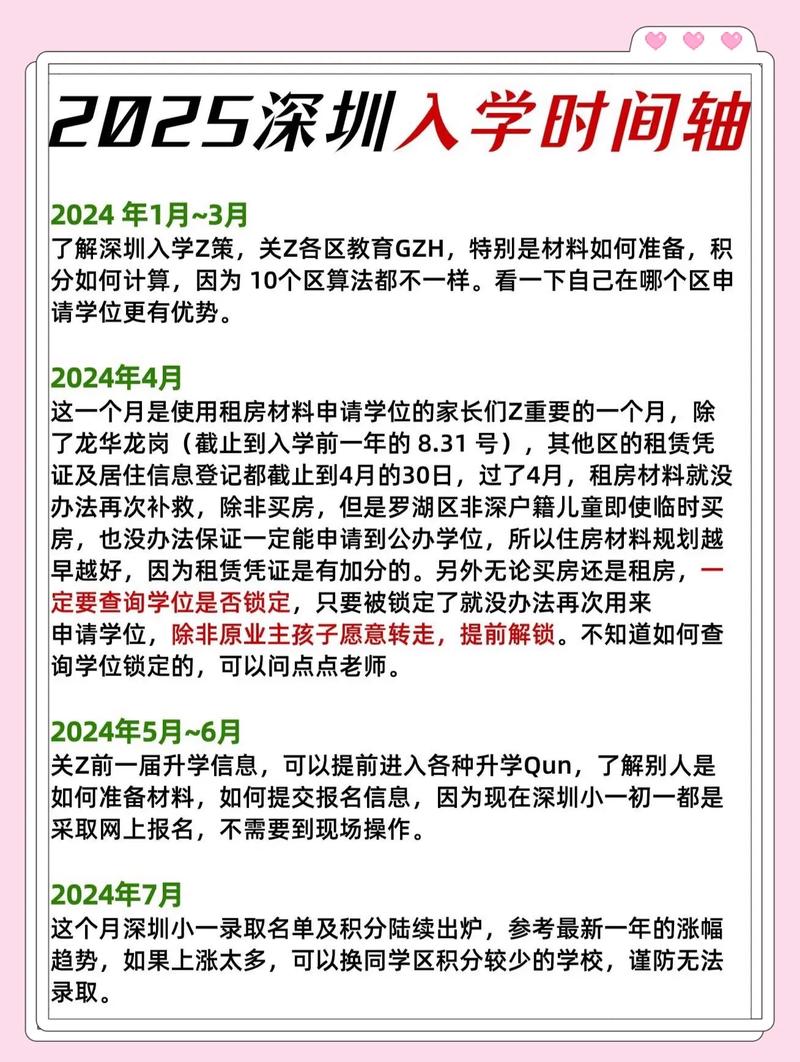 2025深圳小学招生政策何时发布？-图1
