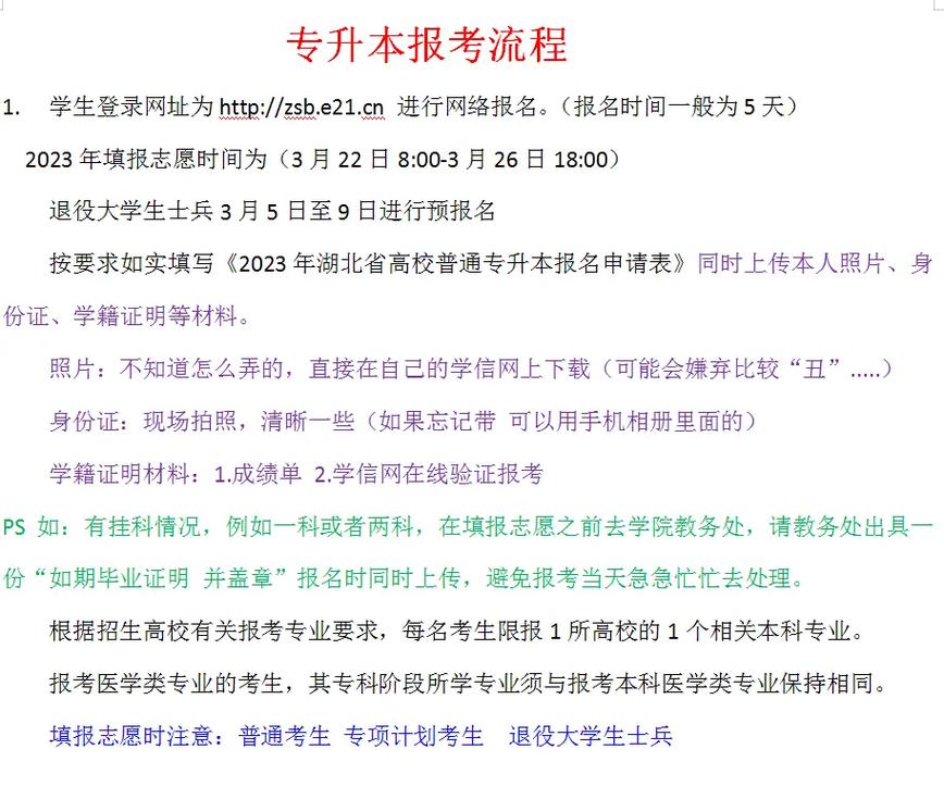 高中生专升本怎么报名-图3