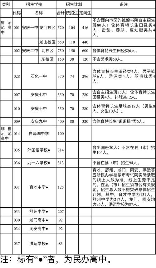 安庆公立高中学费具体是多少？-图1