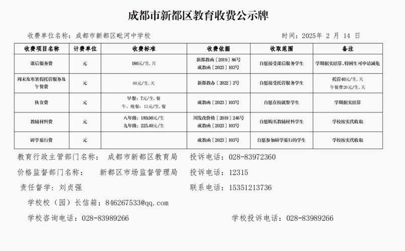 成都双流中学高中学费是多少？-图1