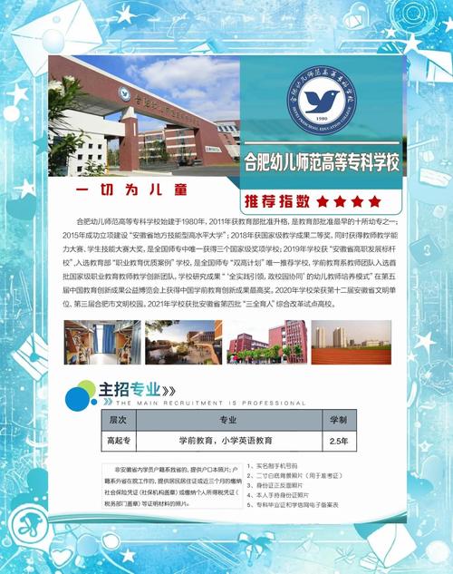 合肥幼师学校有哪些选择？-图1