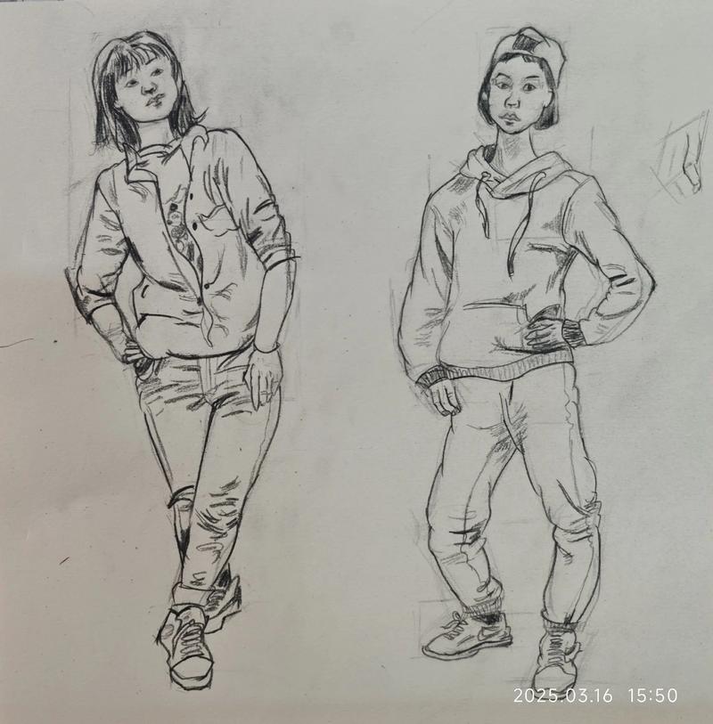 初中艺术生中考美术速写-图3