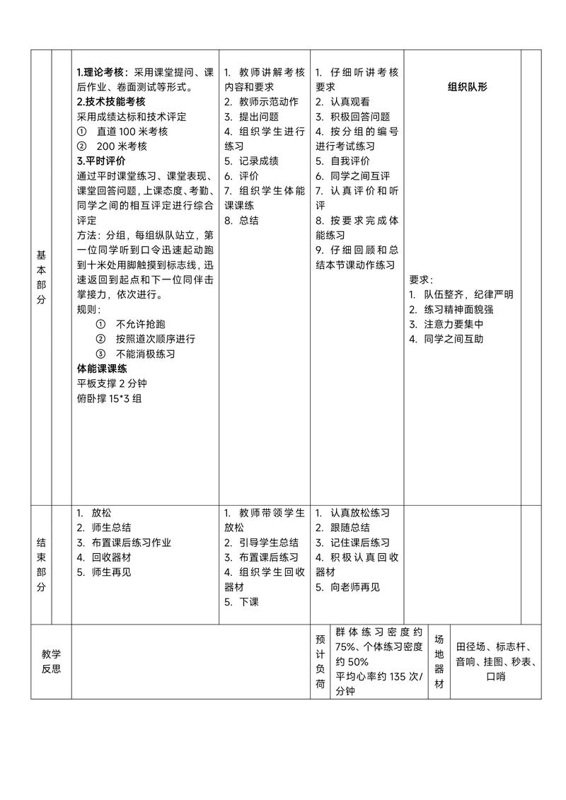 高中教室体育课如何设计简案？-图1