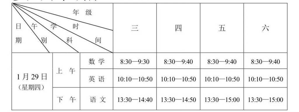 2025小学考试时间表何时公布?-图2 2025小学考试时间表何时公布?-图2