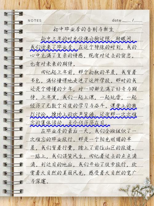 初中毕业作文800字，如何写出真情实感？-图1