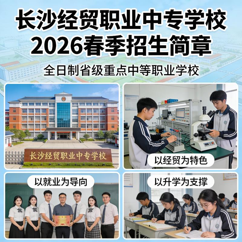 长沙经贸是初中还是中专？-图1