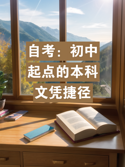 初中起点能直接自考本科吗？-图1